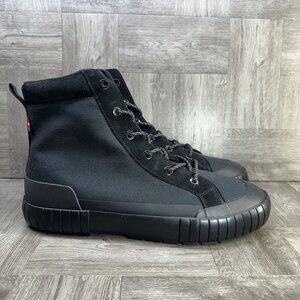 Levi's Strauss La Paz 2.0 Men's size 14 Triple Black Hightop Shoes